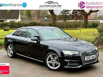 Used Audi A4 S-Line 150 HP (110 kW) 2017 Black Sedan