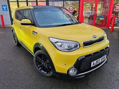Yellow Used 2015 Kia Soul SUV | £10,695 (A bit pricey)