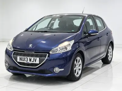 Used Peugeot 208 Active 82 HP (60 kW) 2013 Blue Hatchback