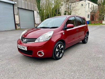 Used Nissan Note N-TEC 2012 Red Hatchback
