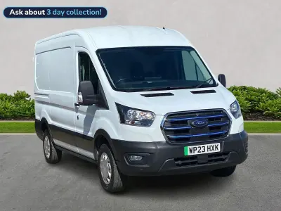 Used Ford E-Transit 135 kW (184 HP) 2023 White Van