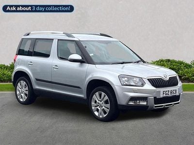 Silver Used 2017 Skoda Yeti Drive SUV | £15,132 (Fair price)
