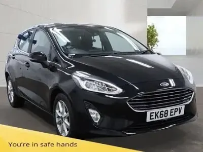 Used Ford Fiesta Zetec 100 HP (73 kW) 2018 Black Hatchback
