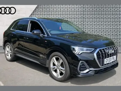 Used Audi Q3 S-Line 150 HP (110 kW) 2020 Black SUV