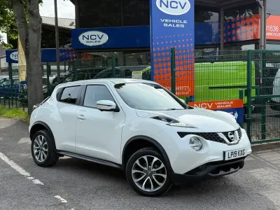 Used Nissan Juke Tekna 2019 White SUV