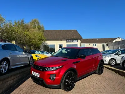 Używany Land Rover Range Rover evoque Dynamic 150 KM (110 kW) 2014 Czerwony SUV