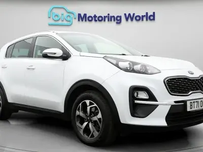 Begagnad Kia Sportage 136 HK (100 kW) 2021 Vit SUV