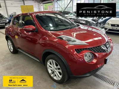 Used Nissan Juke Acenta Premium 115 HP (84 kW) 2015 Red SUV