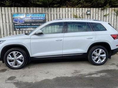 Used Skoda Kodiaq 150 HP (110 kW) 2018 White SUV