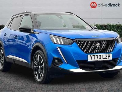 Blue Used 2020 Peugeot 2008 GT-line SUV | £13,141 (Fair price)