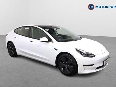 Used Tesla Model 3 Long Range AWD 366 kW (498 HP) 2021 White Sedan