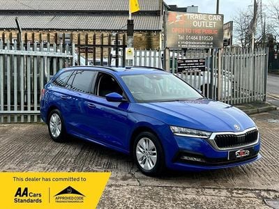 Blue Used 2021 Skoda Octavia SE Technology Estate | £11,995 (Super price)