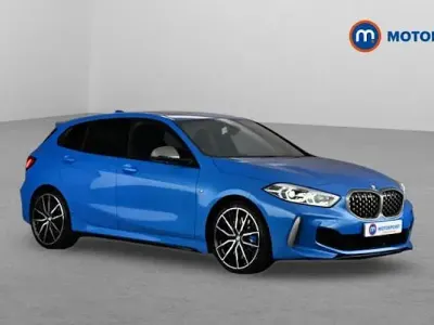 Used BMW M135 306 HP (225 kW) 2022 Blue Hatchback