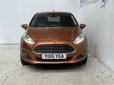 Used Ford Fiesta Titanium X 2015 Brown Hatchback