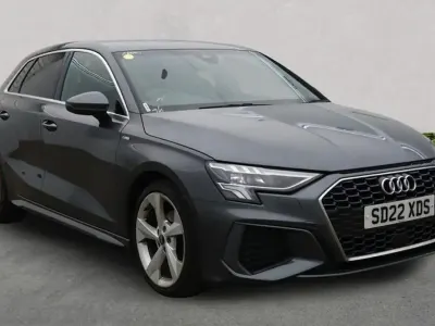 Used Audi A3 S-Line 116 HP (85 kW) 2022 Grey Sedan