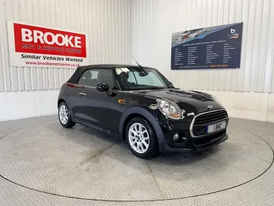 Used Mini Cooper D Cabriolet 2017 Black Cabriolet