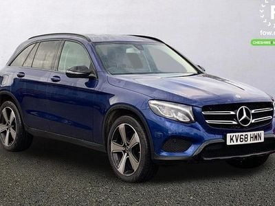 Used Mercedes GLC220 Urban 170 HP (125 kW) 2018 Blue Estate