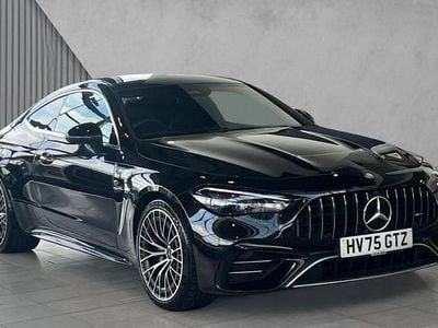 Obsidian black metallic Used 2025 Mercedes CLE53 AMG Premium Coupe | £68,880 (Fair price)