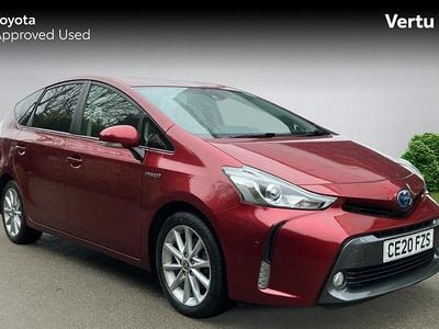Red Used 2020 Toyota Prius+ MPV | £20,806 (Fair price)