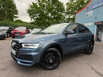Used Audi Q3 Black Edition 2017 Blue SUV