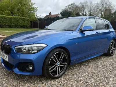 Used BMW 118 Efficient Dynamics 150 HP (110 kW) 2019 Blue Hatchback