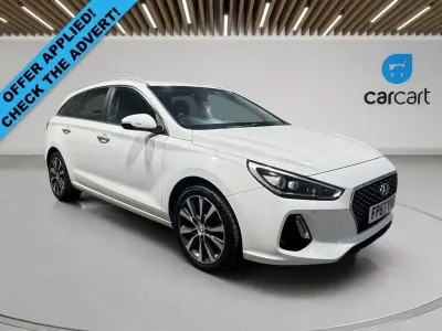 Used Hyundai i30 Premium 136 HP (100 kW) 2017 White Estate