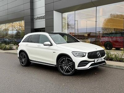 White Used 2021 Mercedes GLC43 AMG Premium Plus Estate | £39,990 (A bit pricey)
