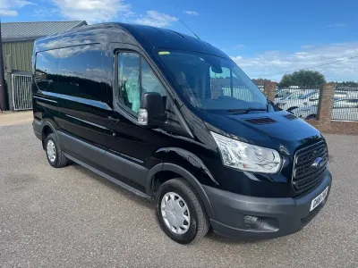 Used Ford Transit 130 HP (95 kW) 2018 Black Van