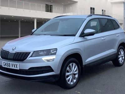 Used Skoda Karoq SE 115 HP (84 kW) 2018 Silver SUV