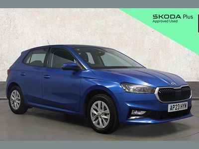 Used Skoda Fabia Comfort 94 HP (69 kW) 2023 Blue Hatchback