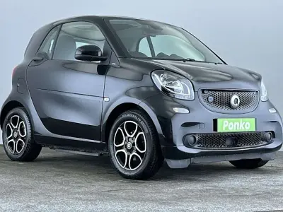Used Smart ForTwo Electric Drive Premium 60 kW (82 HP) 2018 Black Coupe