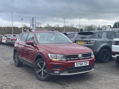 Used VW Tiguan SE 150 HP (110 kW) 2018 Red SUV
