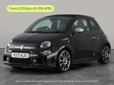 Used Abarth 595 Turismo 165 HP (121 kW) 2021 Black Cabriolet