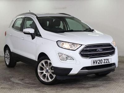 Usado Ford Ecosport Titanium 125 HP (91 kW) 2020 Branco SUV