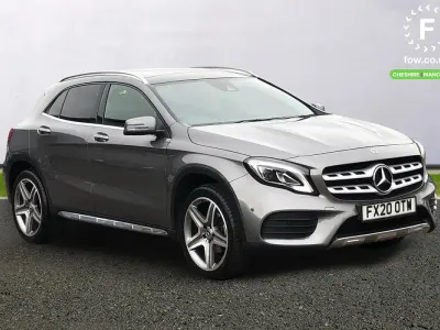 Käytetty Mercedes GLA200 AMG line 156 HP (114 kW) 2020 Harmaa Katumaasturi