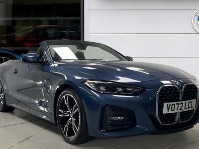 Blue Used 2022 BMW 420 M Sport Cabriolet | £26,450 (Fair price)