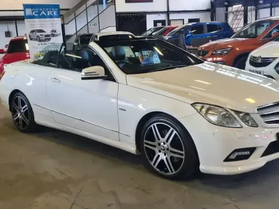 Used Mercedes E350 2010 White Cabriolet