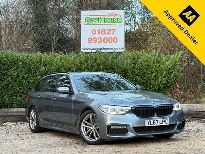 Blue Used 2018 BMW 520 M Sport Estate | £14,299 (Good price)
