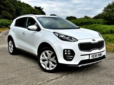 Used Kia Sportage GT-Line 115 HP (84 kW) 2018 White SUV
