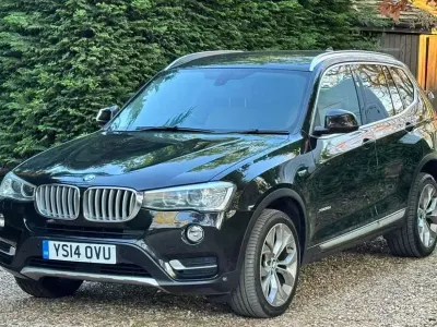 Begagnad BMW X3 xLine 2014 Svart SUV