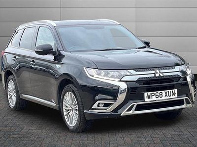 Used Mitsubishi Outlander P-HEV 177 HP (130 kW) 2018 Black SUV