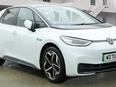 Used VW ID.3 Pro 150 kW (204 HP) 2020 White Hatchback