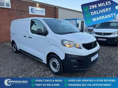 Second-hand Peugeot Expert Premium 100 CP (73 kW) 2023 Alb Van