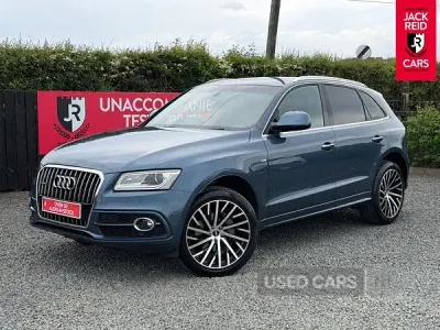 Used Audi Q5 S-line plus 150 HP (110 kW) 2016 Blue SUV