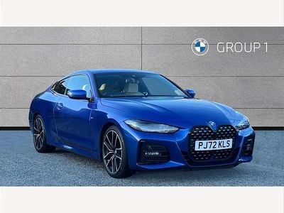 Blue Used 2022 BMW 430 M Sport Coupe | £29,995 (Fair price)