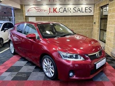 Used Lexus CT200h 2012 Red Hatchback