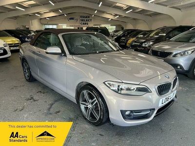 Silver Used 2016 BMW 220 Sport Line Cabriolet | £6,500 (A bit pricey)