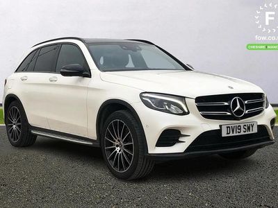 White Used 2019 Mercedes GLC250 AMG line Estate | £21,099 (Fair price)