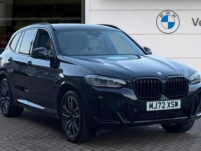 Black Used 2022 BMW X3 M Sport SUV | £30,921 (Fair price)