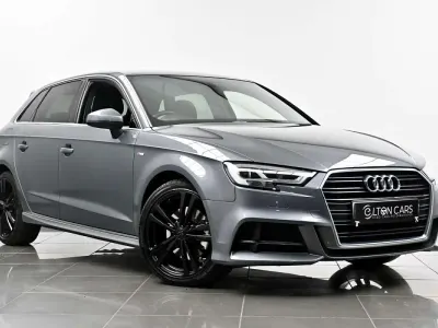 Used Audi A3 Sportback S-Line 150 HP (110 kW) 2019 Grey Hatchback